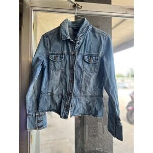 Y2K SO slim denim jacket size L